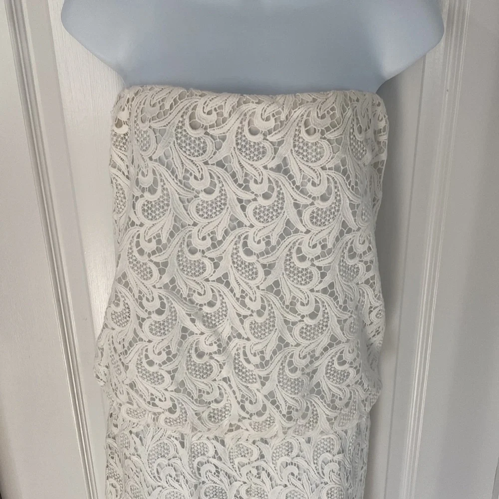 New Alexis Lazar Strapless Slim Leg Jumpsuit - Picture 5 of 15